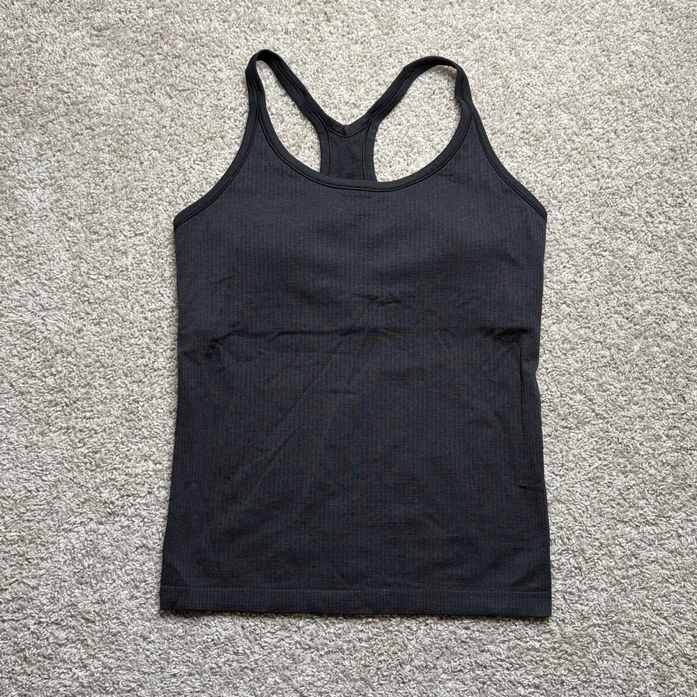 lululemon athletica Black Tank Top